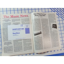 Sheet Music Magazine: September/October Standard Piano/Guitar Vol.14 No. 5, 199