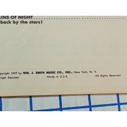 E-Z NOTE GUITAR FOLIO: Cowboy N Folk Songs Songbook~Series No.2~Music Book~1949