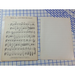 E-Z NOTE GUITAR FOLIO: Cowboy N Folk Songs Songbook~Series No.2~Music Book~1949