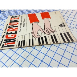 Finger Power for Piano or Organ Level 3 by John W. Schaum Vtg. 1966 Music Retro