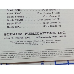 Finger Power for Piano or Organ Level 3 by John W. Schaum Vtg. 1966 Music Retro