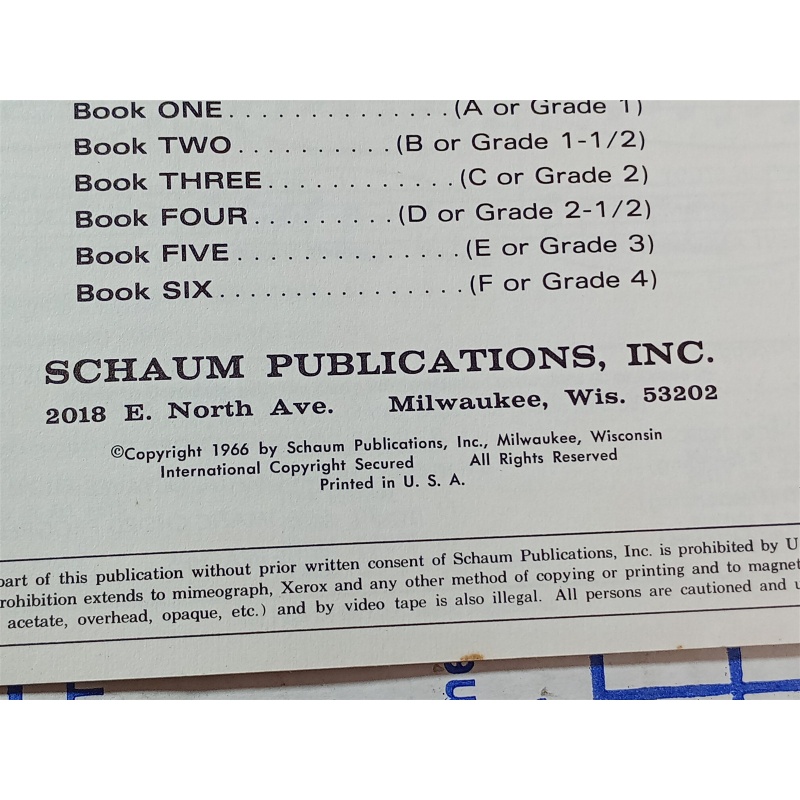 Finger Power for Piano or Organ Level 3 by John W. Schaum Vtg. 1966 Music Retro