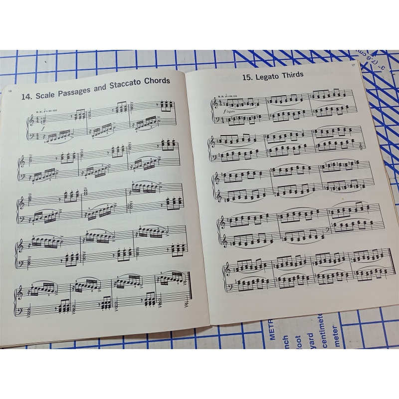 Finger Power for Piano or Organ Level 3 by John W. Schaum Vtg. 1966 Music Retro