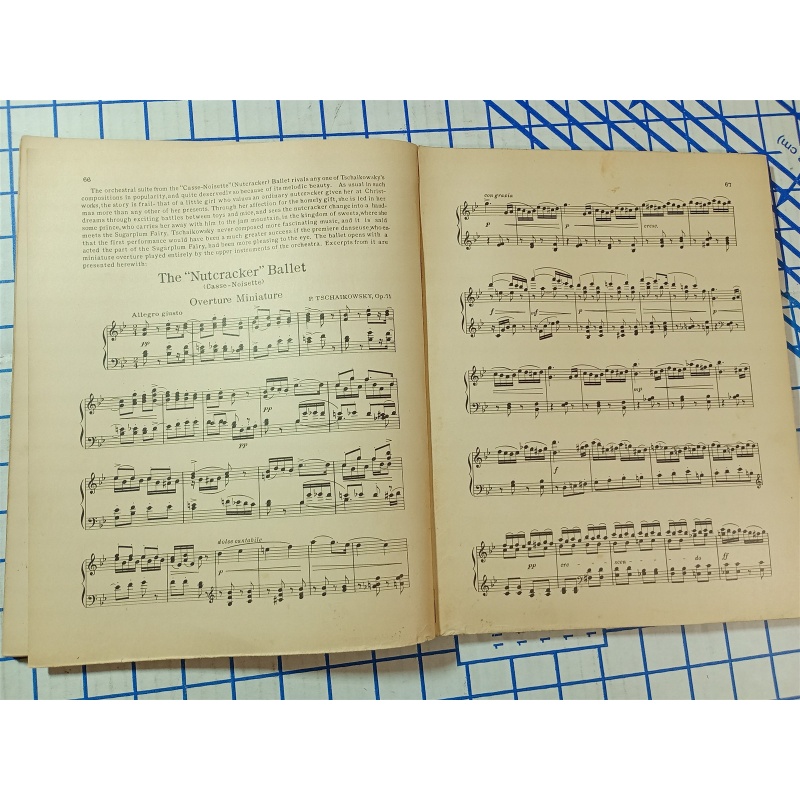 Peter Tschaikowsky At Home Piano Solo Volume II D. Appleton And Company 1928