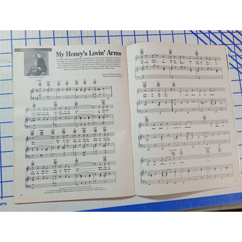 Sheet Music Magazine January/February 1996 Joe Bushkin Standard Piano Edition