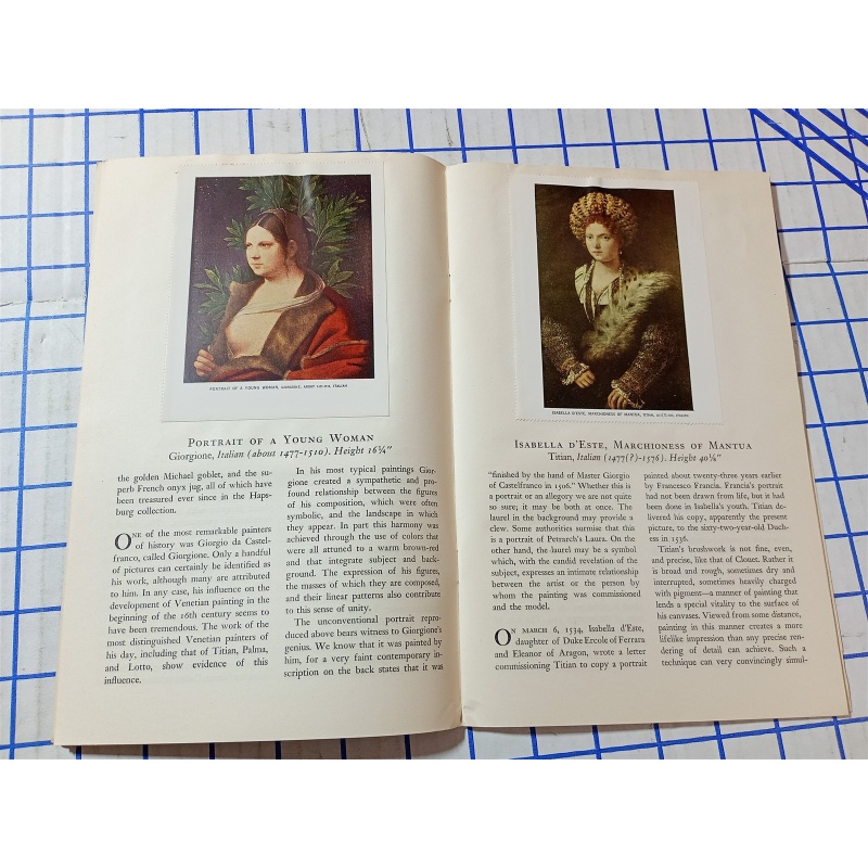 The Metropolitan Museum of Art Miniatures Album LG: Paintings from the Hapsburg 