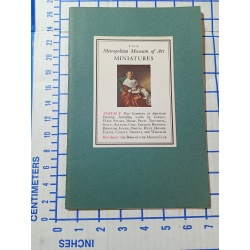 The Metropolitan Museum of Art Miniatures Album X