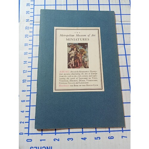 THE METROPOLITAN MUSEUM OF ART MINIATURES Album U
