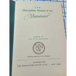 THE METROPOLITAN MUSEUM OF ART MINIATURES Album U