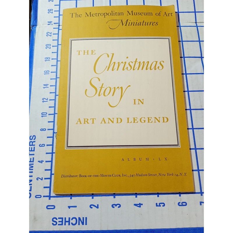 THE METROPOLITAN MUSEUM OF ART MINIATURES THE CHRISTMAS STORY IN ART AND LEGEND