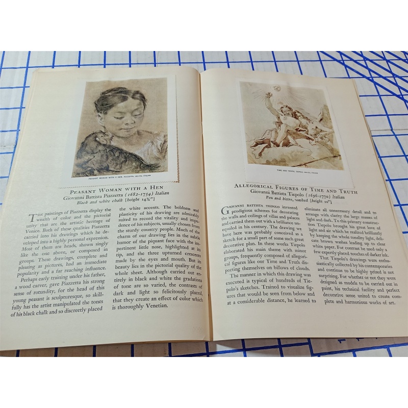 THE METROPOLITAN MUSEUM OF ART MINIATURES GREAT DRAWINGS IN METROPLITAN