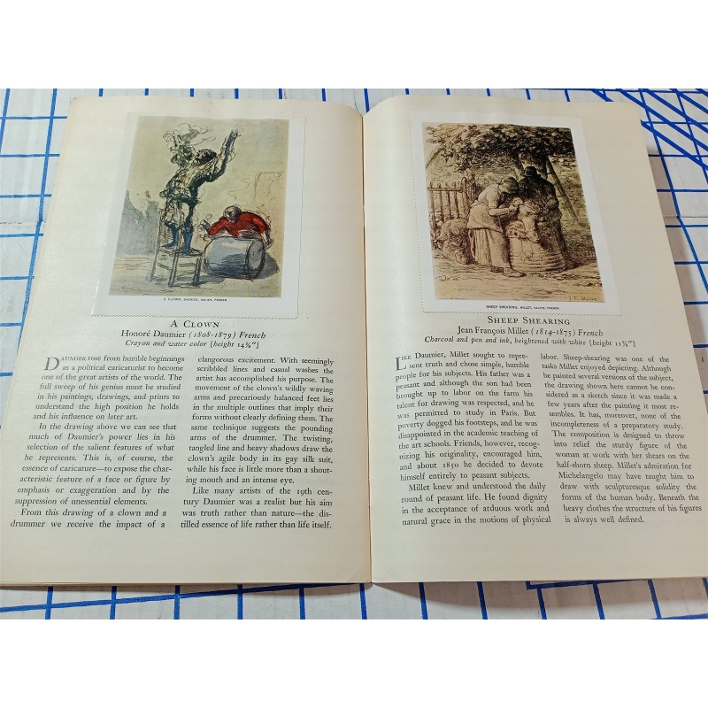 THE METROPOLITAN MUSEUM OF ART MINIATURES GREAT DRAWINGS IN METROPLITAN