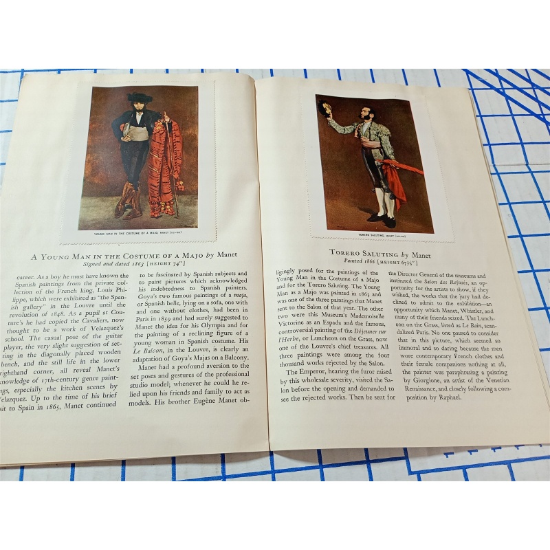 THE METROPOLITAN MUSEUM OF ART MINIATURES MANET / MONET PISSARRO / RENOIR BOUDIN