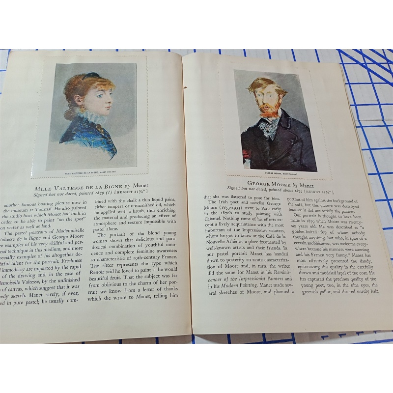 THE METROPOLITAN MUSEUM OF ART MINIATURES MANET / MONET PISSARRO / RENOIR BOUDIN