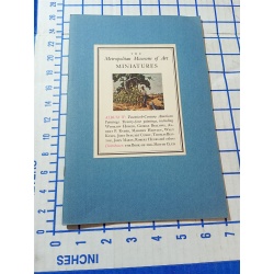THE METROPOLITAN MUSEUM OF ART MINIATURES Album W