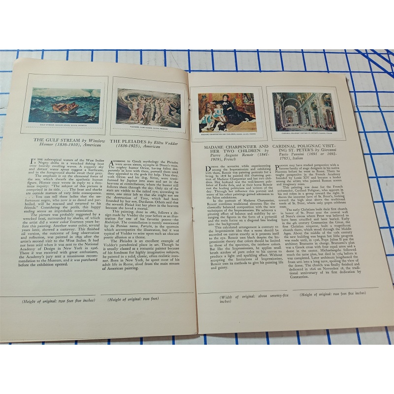 THE METROPOLITAN MUSEUM OF ART MINIATURES Album K