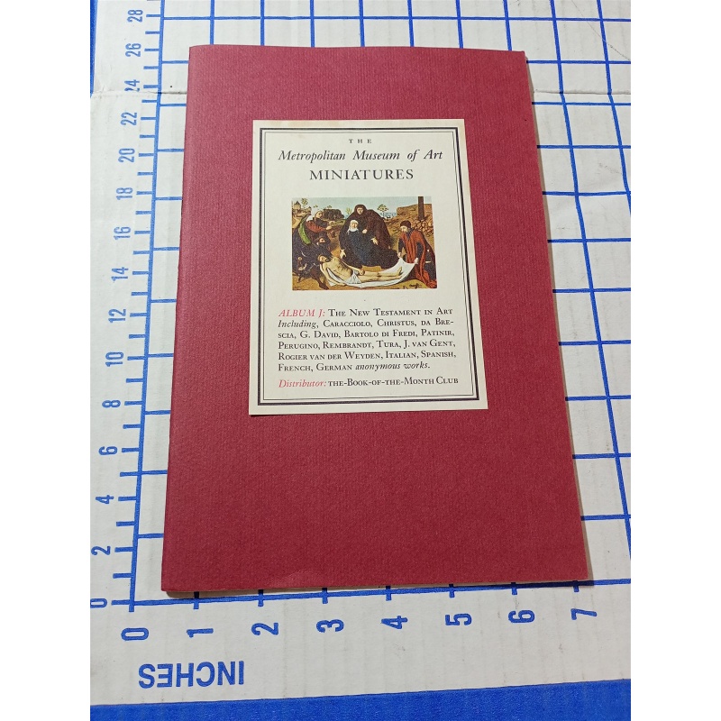 THE METROPOLITAN MUSEUM OF ART MINIATURES Album J