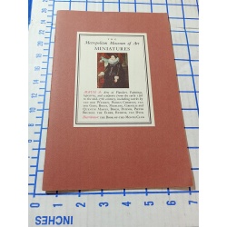 THE METROPOLITAN MUSEUM OF ART MINIATURES Album A