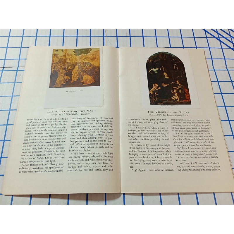 THE METROPOLITAN MUSEUM OF ART MINIATURES LEANARDO DA VINCI