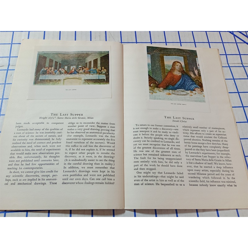 THE METROPOLITAN MUSEUM OF ART MINIATURES LEANARDO DA VINCI