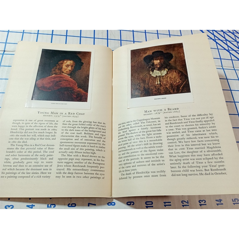 THE METROPOLITAN MUSEUM OF ART MINIATURES REMBRANDTS IN THE METROPOLITAN