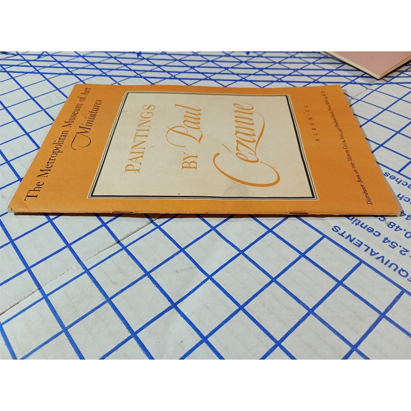 THE METROPOLITAN MUSEUM OF ART MINIATURES PAINTINGS BY PAUL CEZANNE