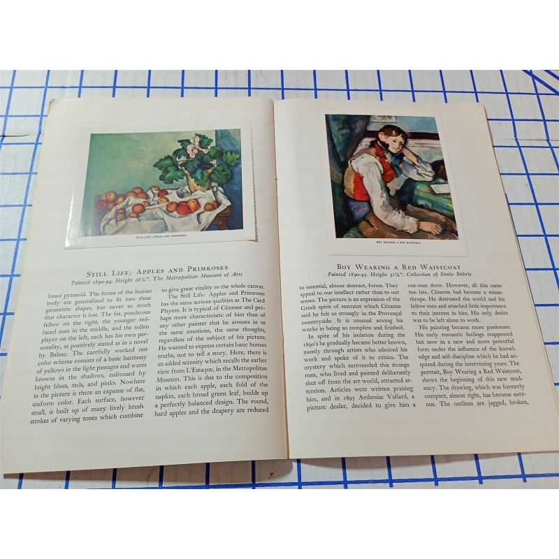 THE METROPOLITAN MUSEUM OF ART MINIATURES PAINTINGS BY PAUL CEZANNE