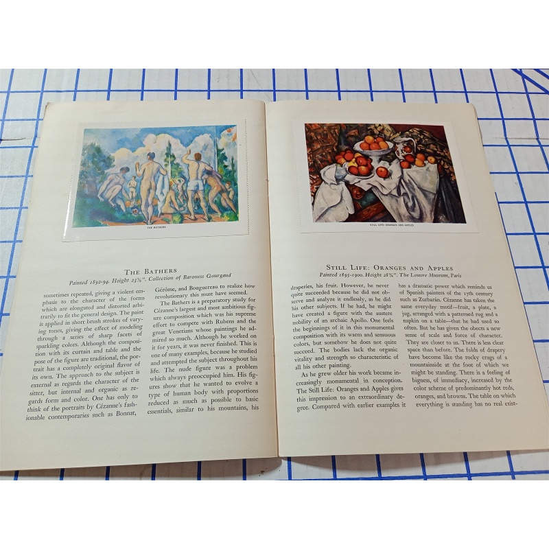 THE METROPOLITAN MUSEUM OF ART MINIATURES PAINTINGS BY PAUL CEZANNE