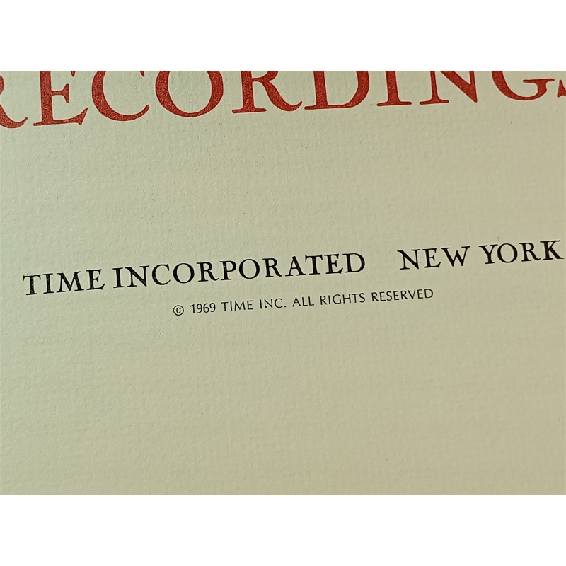 VTG/THE STORY OF GREAT MUSIC/AN INDEX TO THE RECORDINGS BOOK