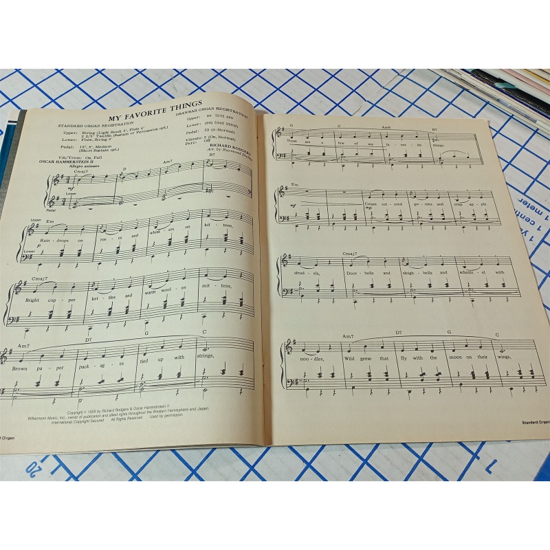 Sheet Music Magazine Aug/Sept 1980 Piano Ed. Music of Richard Rogers