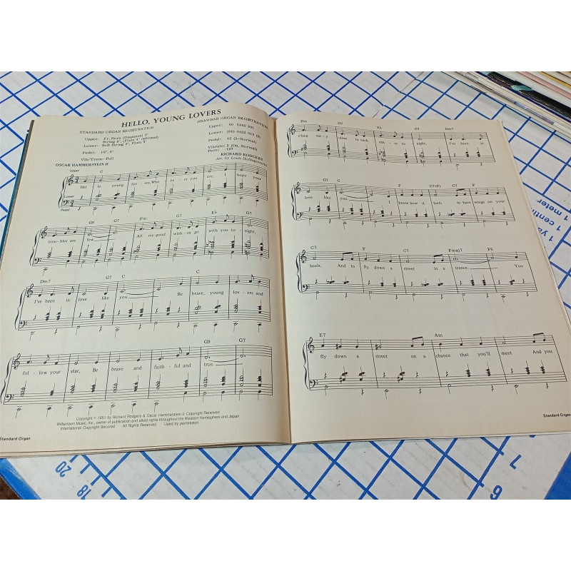 Sheet Music Magazine Aug/Sept 1980 Piano Ed. Music of Richard Rogers