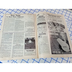 Sheet Music Jan Feb 1990 Magazine Standard Piano Guitar Music and Romance