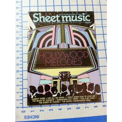 Sheet Music Magazine Hollywood Melodies Piano Guitar August September 1988