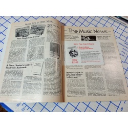 Sheet Music Magazine Hollywood Melodies Piano Guitar August September 1988