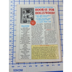 Sheet Music Magazine Hollywood Melodies Piano Guitar August September 1988