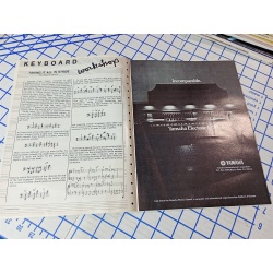 Sheet Music Magazine November 1980 Special Broadway issue + Country classics