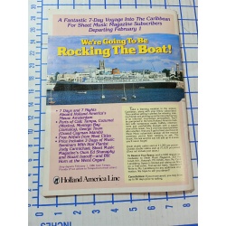 Sheet Music Magazine Volume 9 Number 6 August/September 1985