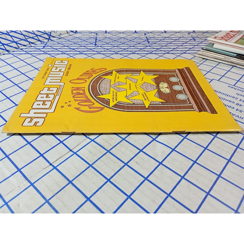 Sheet Music Magazine Golden Oldies 1984