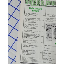 Sheet Music Magazine Golden Oldies 1984