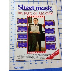 SHEET MUSIC Magazine Jan Feb 1989 The Music of Jule Styne