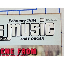 Superman sheet music magazine love theme from Superman 1984 