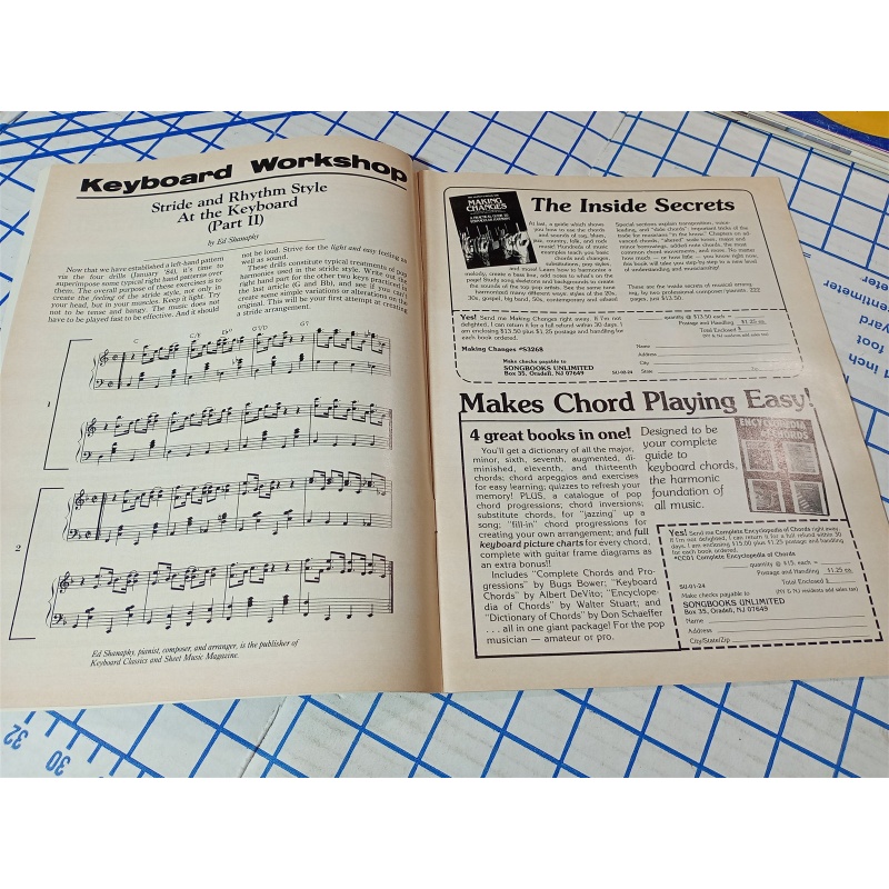 Superman sheet music magazine love theme from Superman 1984 