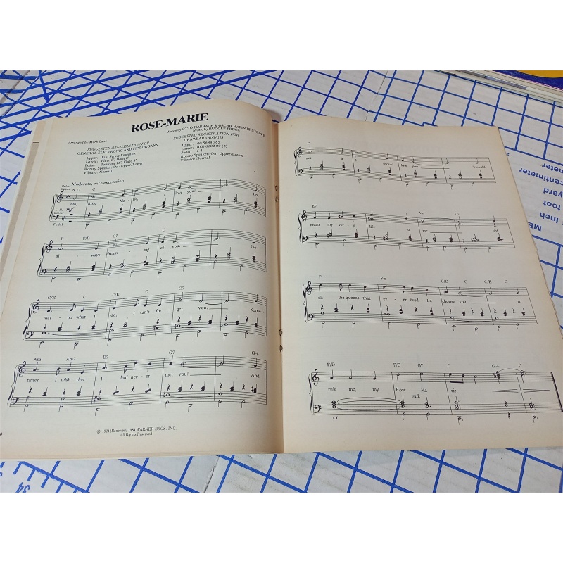 Superman sheet music magazine love theme from Superman 1984 