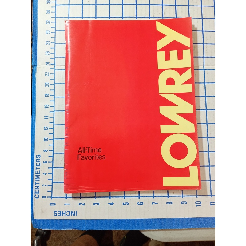 Lowrey All-Time Favorites - Songbook - 1981
