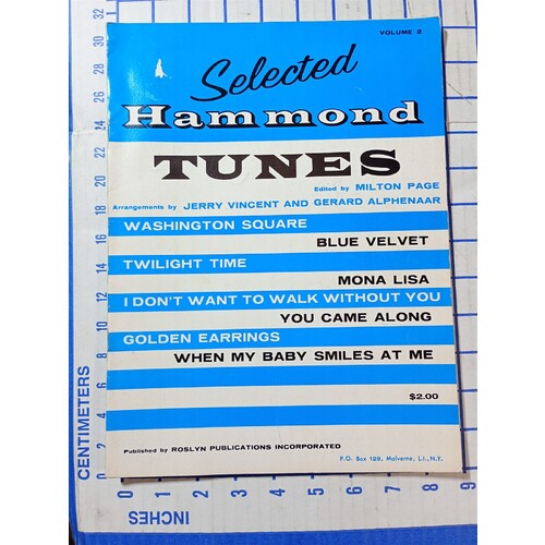 SELECTED HAMMOND TUNES VOL. 2