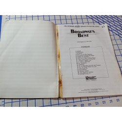 BROADWAYS BEST ARRANGED BY BILL IRWIN HAL LEONARD EASY ORGAN ADVENTURE SERIES 13