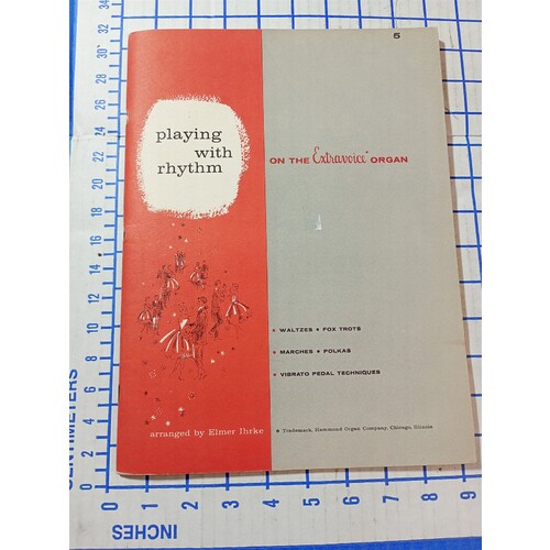 Playing with Rhythm on the Extravoice Organ music book