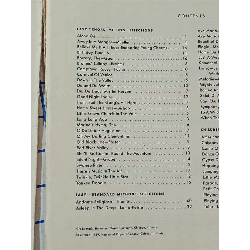 STARTING OUT WITH THE EXTRAVOICE ORGAN