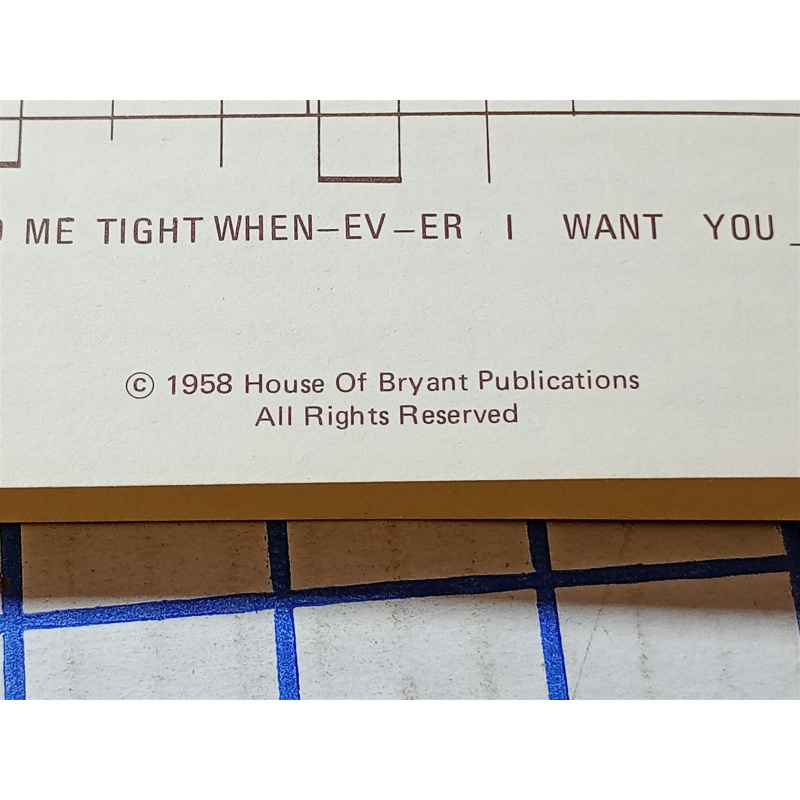 Vintage/Used - Feelings - Easy Play Speed Music 42 