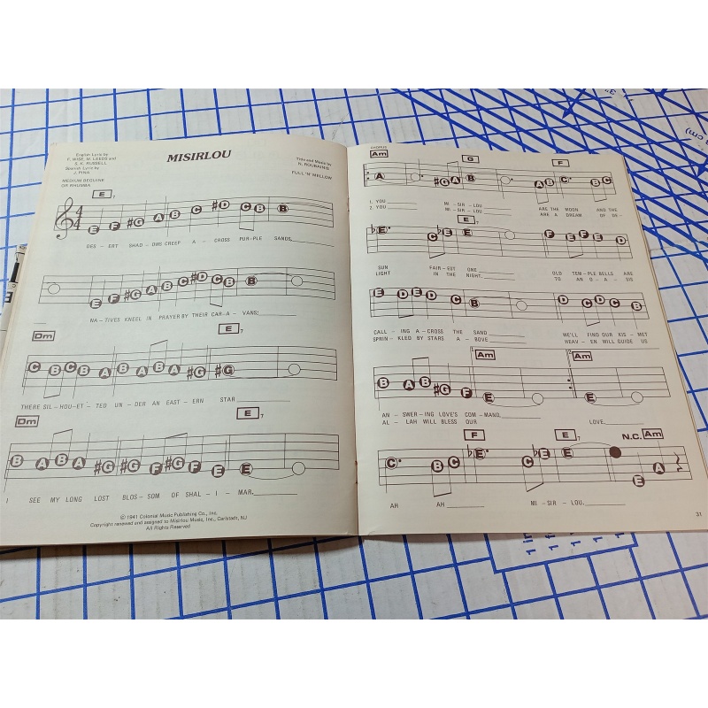 Vintage/Used - Feelings - Easy Play Speed Music 42 